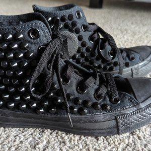 Studded Converse Size 5